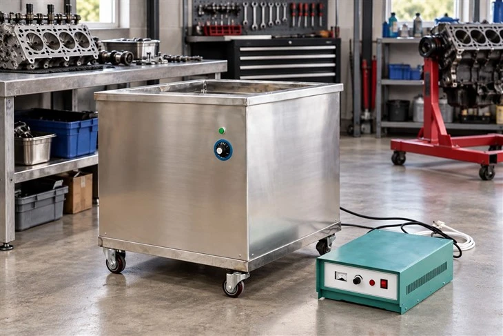 Automotive Engine Ultrasonic Cleaner | Cylinder Head & Component Degreasing