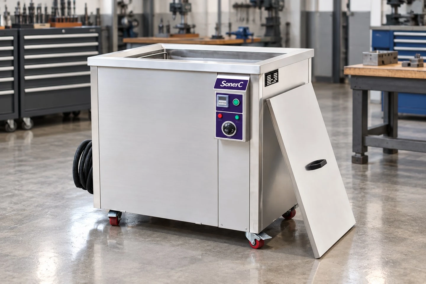 540L Industrial Ultrasonic Cleaner for Large Components